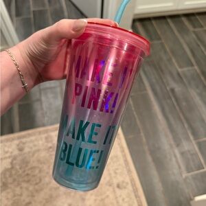 Disney Sleeping Beauty Gradient Reusable Tumbler with Straw